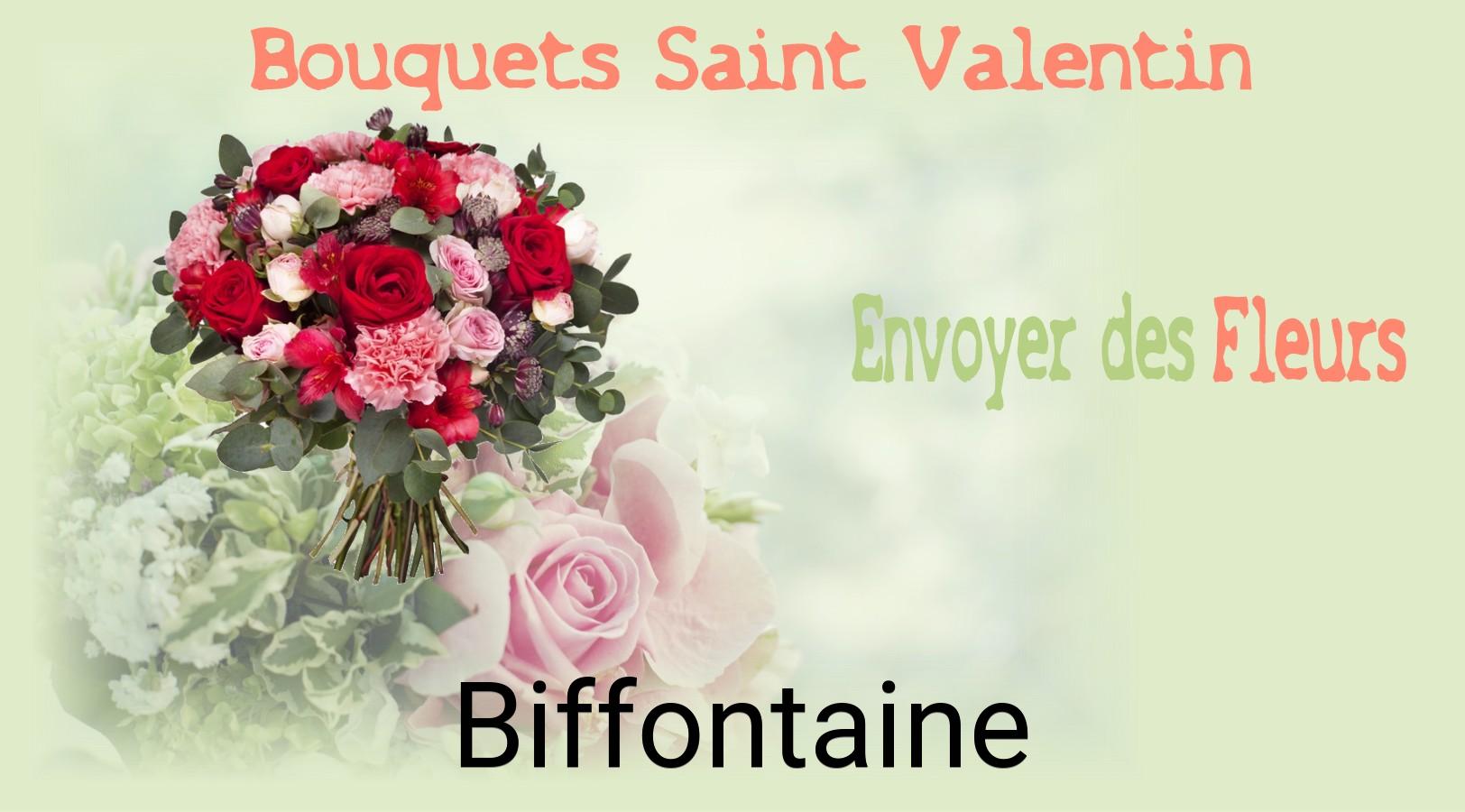 Roses de Saint-Valentin livrées à Biffontaine